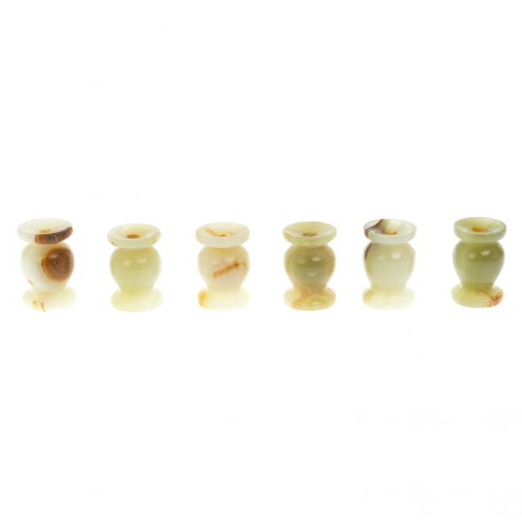 Подсвечник церковный из оникса 3х4,5 см (1,2х1,8) 128645