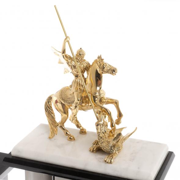 Настольный набор &amp;quot;Георгий Победоносец&amp;quot; мрамор 129983