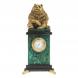 Настольные часы &amp;quot;Медведь сидит&amp;quot; змеевик 117533