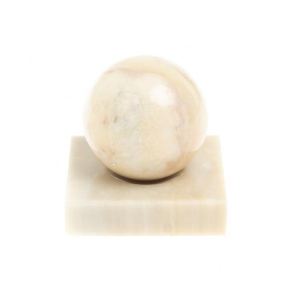 Шар 5 см на подставке из газганского мрамора 6х6х6,5 см 127641