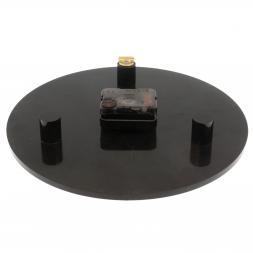 Настенные часы "Мозаика" из родонита и долерита 24х3,5х24 см