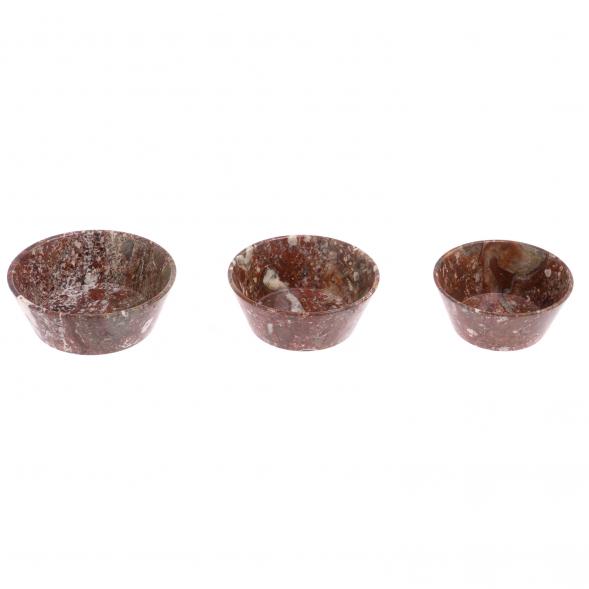 Набор тарелок &amp;quot;Матрешка&amp;quot; из креноида 3 шт 125876