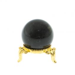 Шар 3 см из черного змеевика