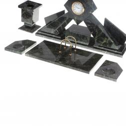 Письменный набор &amp;quot;Орел&amp;quot; камень змеевик