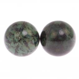Нефритовые шары для массажа 4 см 2 шт