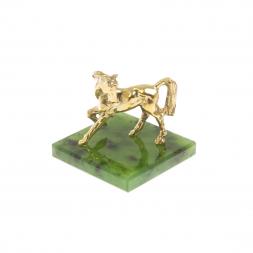 Статуэтка &amp;quot;Лошадка&amp;quot; на нефрите 3,5х3,5х3,5 см