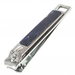 Кусачки для ногтей с камнем содалит