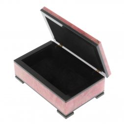 Шкатулка из родонита 10,5х6,5х4 см