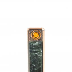 Электронная зажигалка камень серафинит зарядка USB