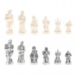 Шахматы &amp;quot;Средневековье&amp;quot; доска 40х40 см с гравировкой