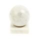 Шар 5 см из белого мрамора на подставке 5х5 см 127646