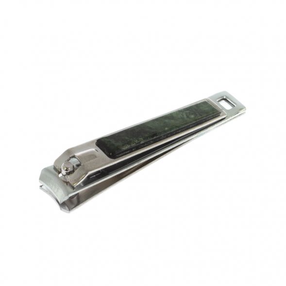 Кусачки для ногтей с камнем актиновит 129174