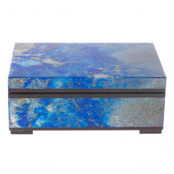 Шкатулка из иркутского лазурита 11х7х4 см 122265