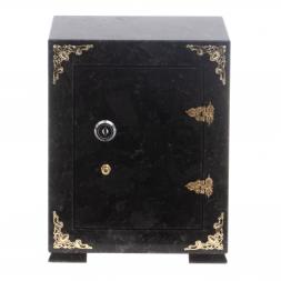 Сейф средний из камня лабрадорит