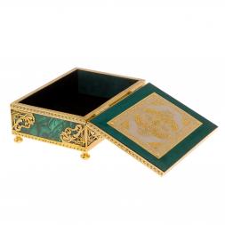 Малахитовая шкатулка &amp;quot;Загадка&amp;quot; Златоуст