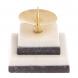 Подсвечник из мрамора 4,5х4,5х4,5 см 126031