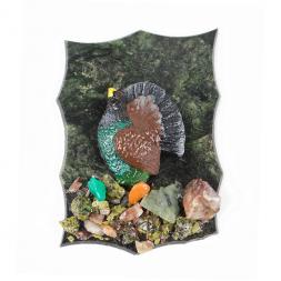 Магнит "Глухарь" змеевик