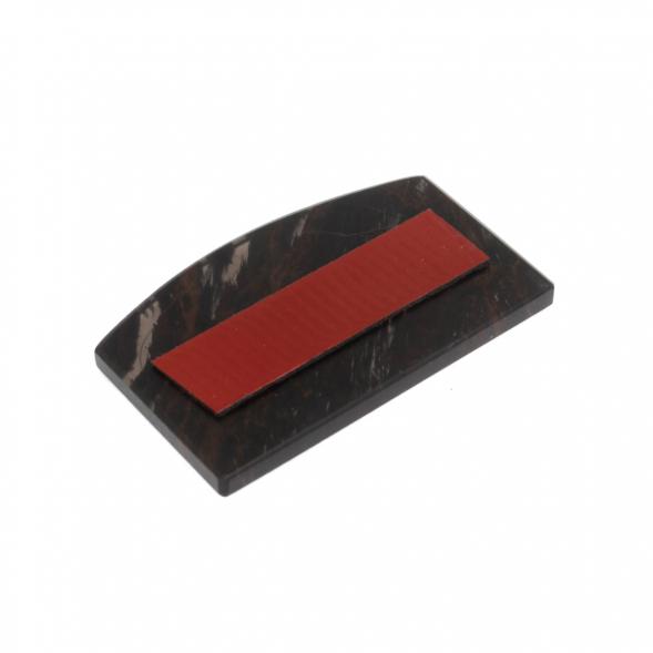 Икона в автомобиль &amp;quot;Молитва водителя&amp;quot; из черного обсидиана 6,5х4 см 129452