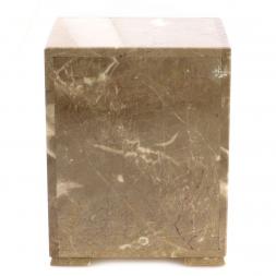 Сейф средний из коричневого мрамора