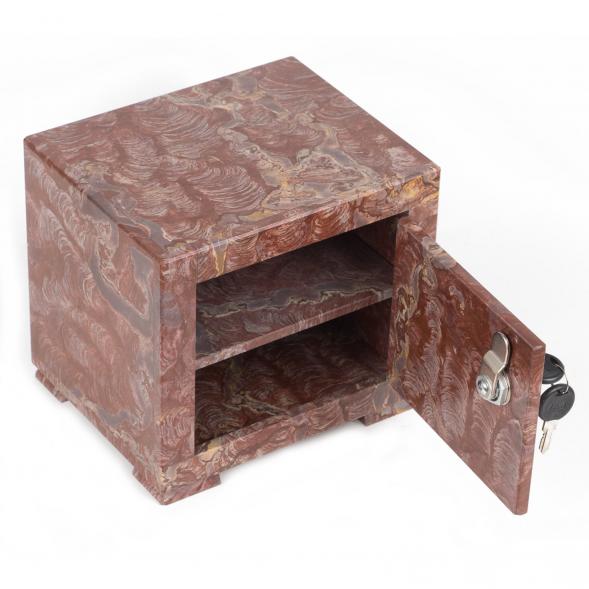 Сейф малый камень лемезит 19х16х17 см 117736