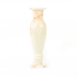 Настольная ваза камень оникс круглая 8х25 см (3х10)