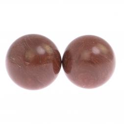 Шары для массажа 4,5 см 2 шт из лемезита