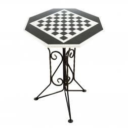 Стол черно-белый без фигур