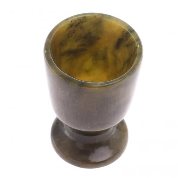 Рюмка на ножке из нефрита 3,5х5,5 см 124531