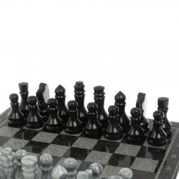 Шахматы "Традиционные" мрамор гравировка 41х41 см
