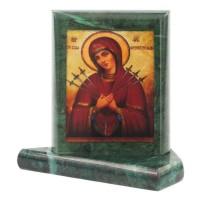 Икона настольная Семистрельная малая змеевик 7,5х6,5х8 см 119970
