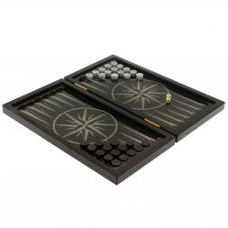 Нарды каменные &amp;quot;Герб РФ&amp;quot; из габбро-диабаза