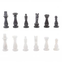 Настольные шахматы "Классические" камень мрамор 25х25 см
