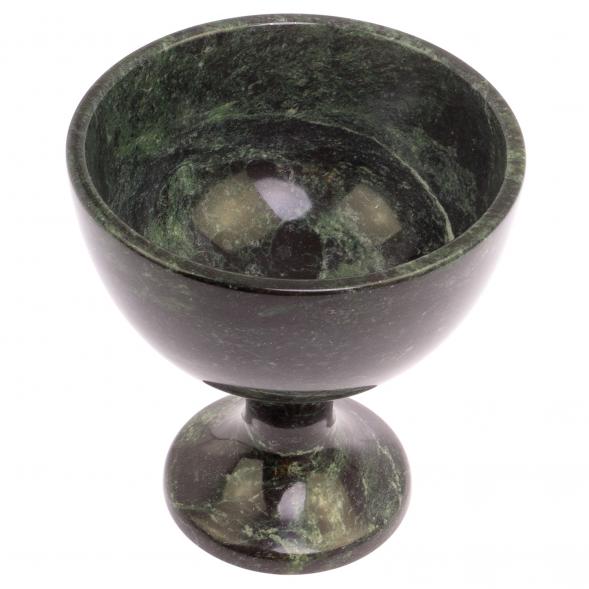 Конфетница из змеевика 17,5х18,5 см 125730