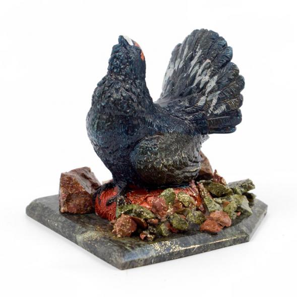 Сувенир &amp;quot;Глухарь&amp;quot; змеевик 116351