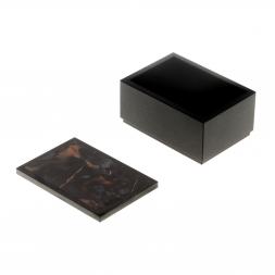 Шкатулка из яшмы 10х7х5,5 см