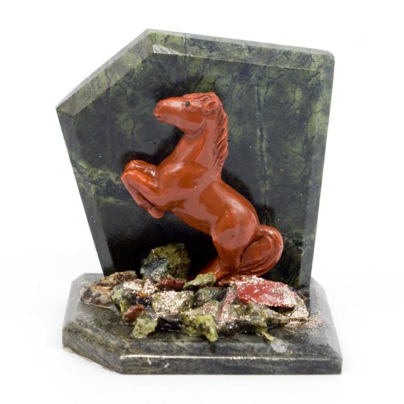 Сувенир &amp;quot;Лошадка&amp;quot; змеевик 116352