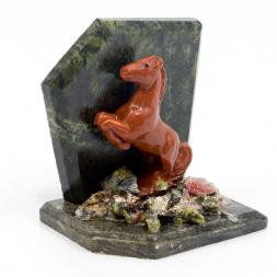 Сувенир &amp;quot;Лошадка&amp;quot; змеевик