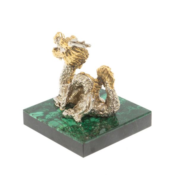 Статуэтка &amp;quot;Дракон&amp;quot; малахит 127254