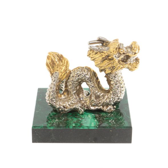 Статуэтка &amp;quot;Дракон&amp;quot; малахит 127254