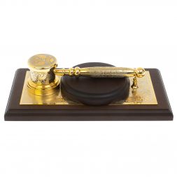 Сувенир "Молоток председателя" Златоуст