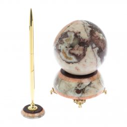 Часы -шар &amp;quot;Антистресс&amp;quot; из креноида с ручкой