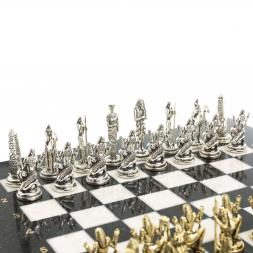 Шахматы &amp;quot;Древний Египет&amp;quot; доска 32х32 см из камня мрамор