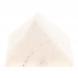 Пирамида из белого мрамора 7х7х5,8 см 126404