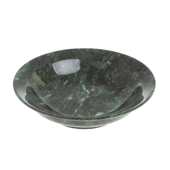 Тарелка из шабровского змеевика 12,5х12,5х3 см 127653