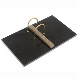 Подставка под календарь из бежевого мрамора