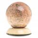 Сувенир &amp;quot;Шар Антистресс&amp;quot; из розового мрамора 9 см на подставке 124140