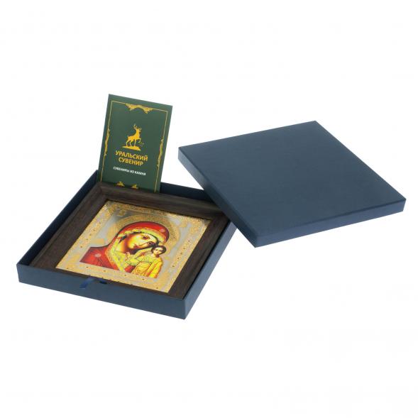 Икона &amp;quot;Казанская БМ&amp;quot; багет 22,5х23,5х2 см Златоуст 128117