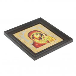 Икона &amp;quot;Казанская БМ&amp;quot; багет 22,5х23,5х2 см Златоуст