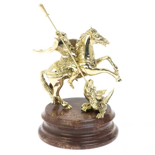 Статуэтка &amp;quot;Георгий Победоносец&amp;quot; на лемезите 128658