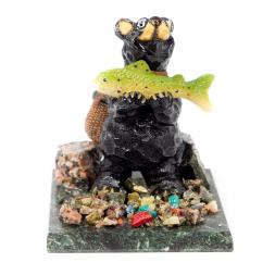 Сувенир &amp;quot;Медведь с рыбой большой&amp;quot;